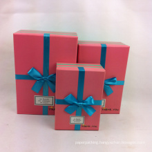 Custom Printed Nestable Paper Gift Boxes